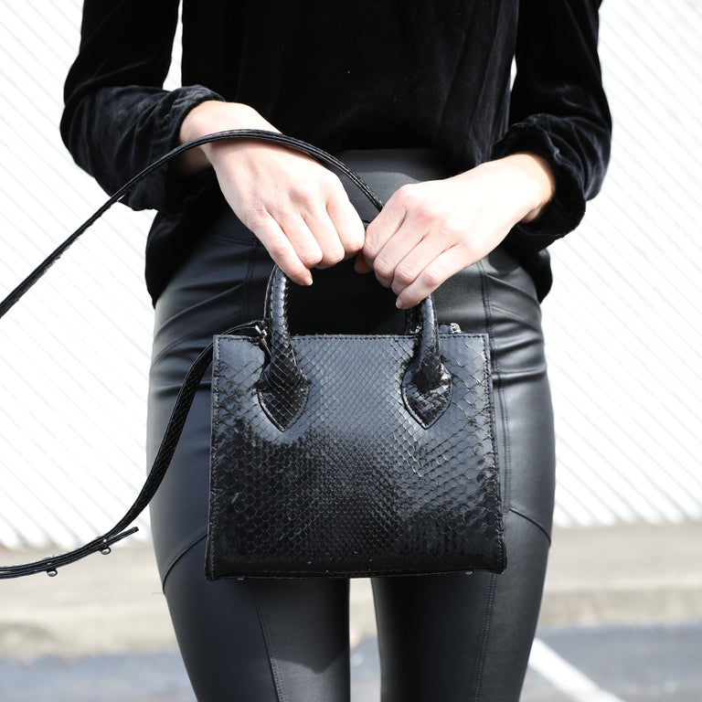 Catherine Mini Tote in Python