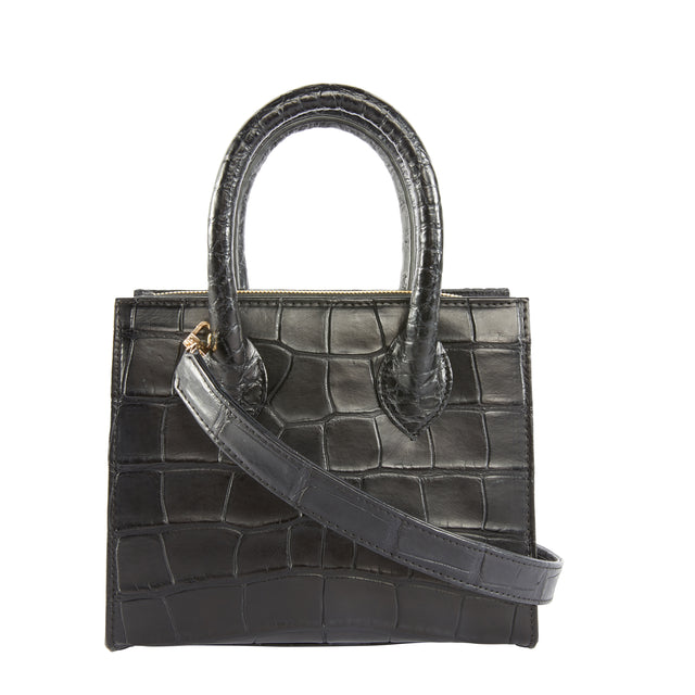 Catherine Mini Tote in American Alligator