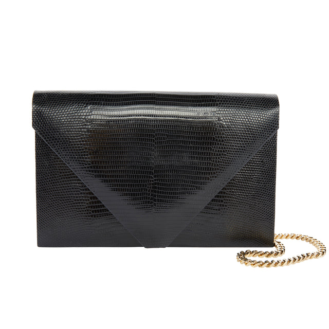 Olivia Clutch in Lizard