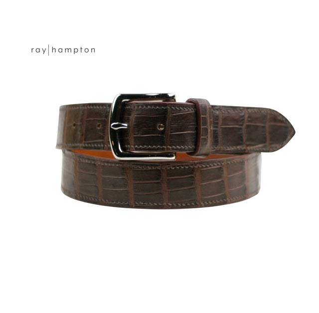 Men's Belt in American Alligator