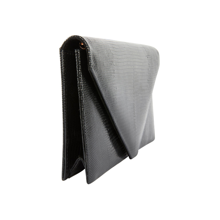 Olivia Clutch in Lizard