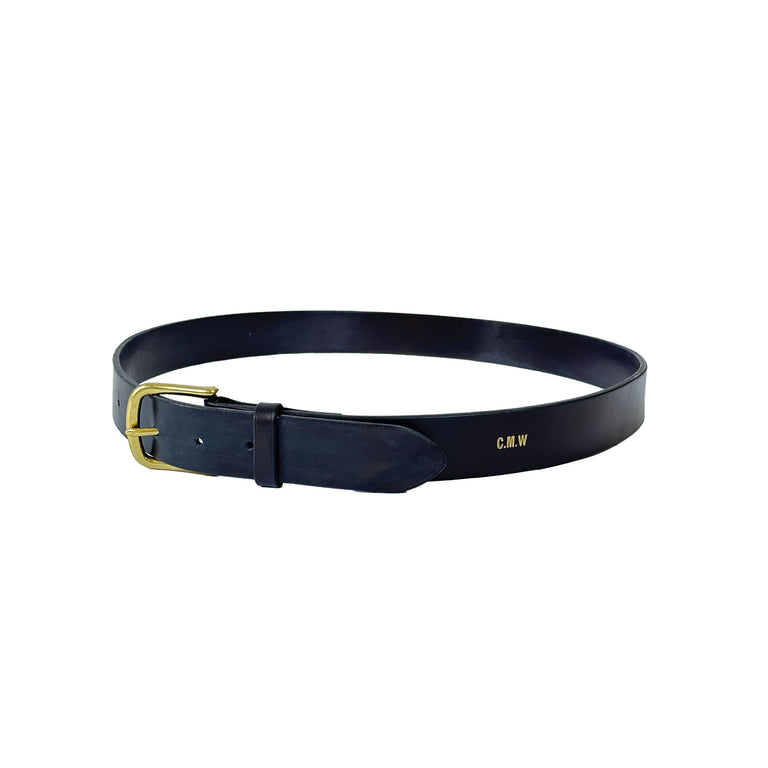 English Bridle Leather Men's Belt