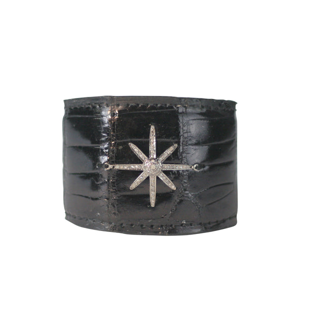 Diamond Starburst Cuff Bracelet